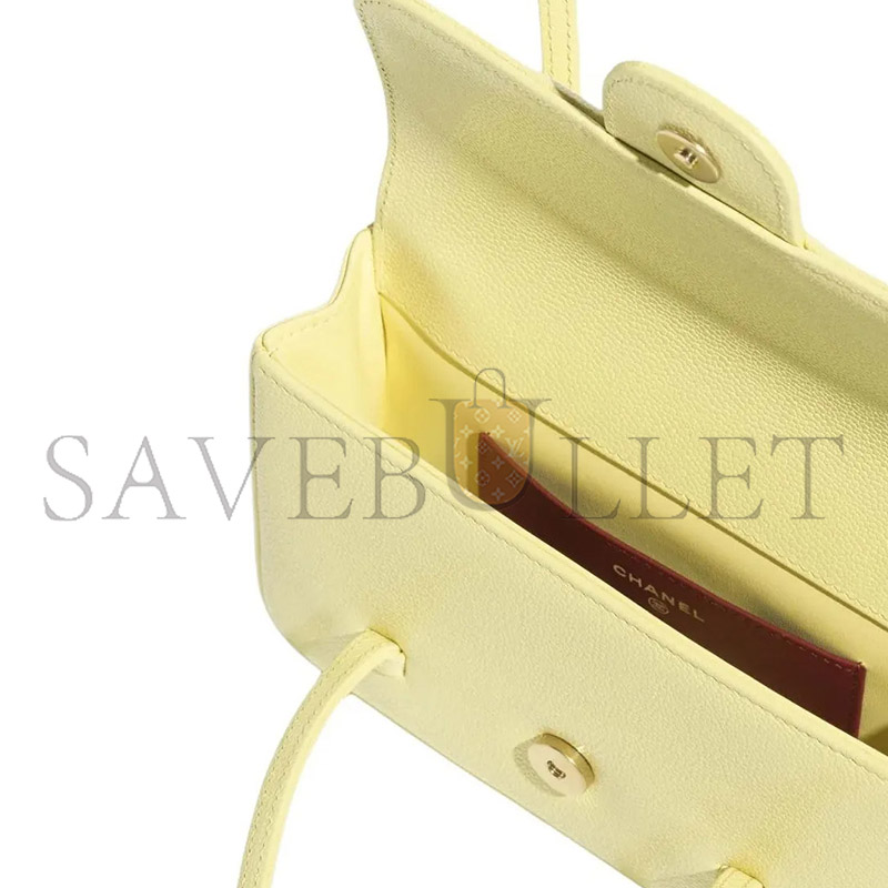 CHANEL CLUTCH WITH LEATHER STRAP AP5068  (17*11.5*5cm)